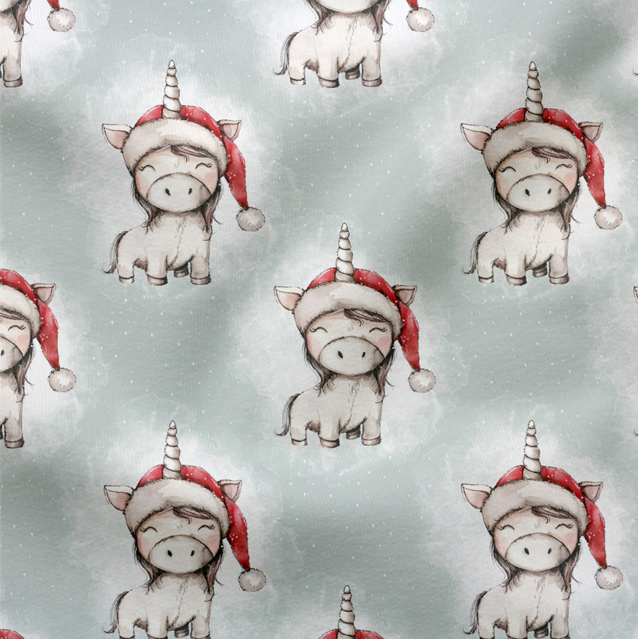 Christmas Unicorn (French Terry)