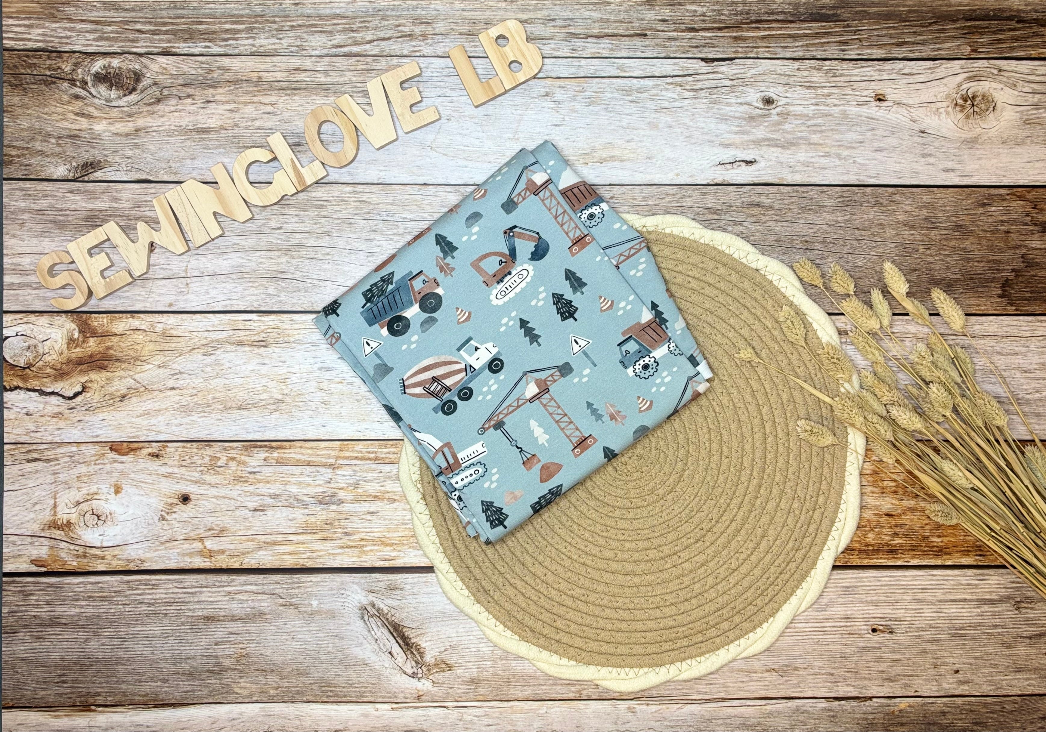 Waldbaustelle (French Terry, Bio)