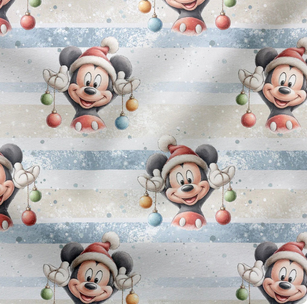 Christmas Mouse (French Terry Bio)